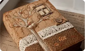 Fine linen cloth covers